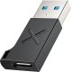 5. UNITEK Adapter USB-A auf USB-C 10 Gbit/s Stecker/Buchse Schwarz