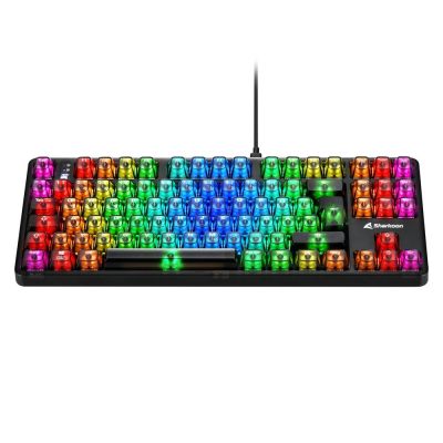 4. Sharkoon Crystal Shark DE Gaming-Tastatur