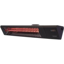 SUNRED PRO25W-SMART, Dreieckiger, intelligenter Infrarot-Wandheizer, 2500 W, Schwarz, IP55