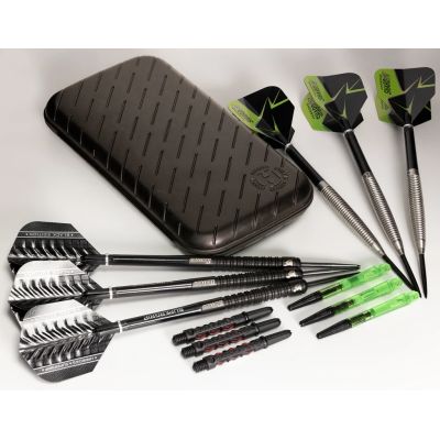 18. Harrows Slimcase 6 Stone Beige Dart-Etui