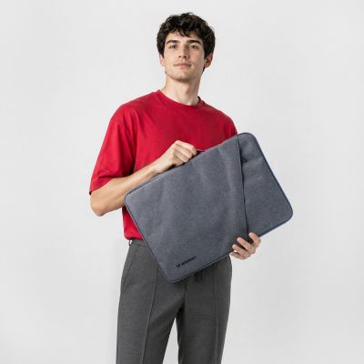 4. Wozinsky WTNP-17G 17"-Laptoptasche mit ausziehbarem Griff – Grau