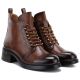 8. Gefütterte Damen-Ankle-Boots, braun, S.Barski HY62-8112