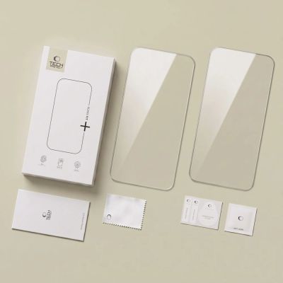 10. Tech-Protect Glass Fit+ 2er-Pack Panzerglas für iPhone 16 Pro Max / 17 Pro Max - transparent