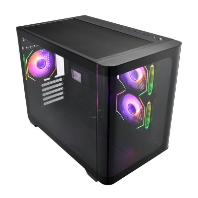 3. FSP Geh Mini S380-BA Micro-ATX/Mini-ITX Gehäuse ohne N.