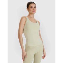 Schnelltrocknendes, figurbetontes Yoga- und Pilates-Top für Damen, Größe 4F 4FWSS25TFSLF428-42S