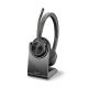 24. POLY Voyager 4320-M Microsoft Teams-zertifiziertes Headset + BT700-Adapter + Ladestation