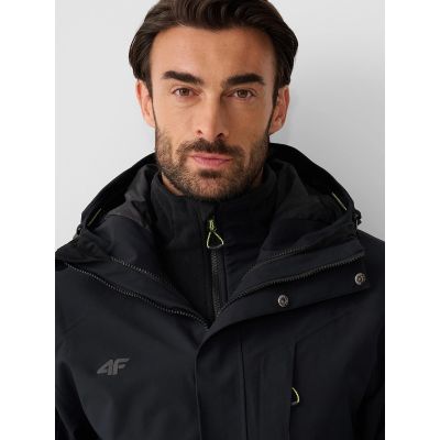 17. Herren-Trekkingjacke 3-in-1 Membran 10000 4F 4FRAW26TTJAM1354-20S