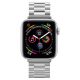 4. Spigen Modern Fit Band für Apple Watch 4/5/6/7/8/9/SE/ Ultra (42/44/45/49 mm) – Silber