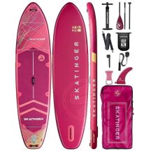 SUP-Skaterboard Prana Meteor Rot 350x89x15 cm