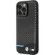 2. BMW Leder-Carbon-Hülle für iPhone 13 Pro Max – Schwarz