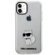 17. Karl Lagerfeld Ikonik Choupette Hülle für iPhone 11 / Xr - Transparent