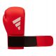 24. Adidas SPEED 175 Leder-Boxhandschuhe rot