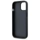 7. DKNY Quilted Stack Logo iPhone 14 Hülle – Schwarz