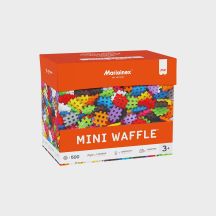 Marioinex Mini-Waffel-Bausteine, 500 Teile, Pastell