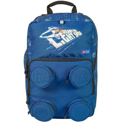 LEGO City Petersen Schulrucksack 20209-2505 Blau Einheitsgröße
