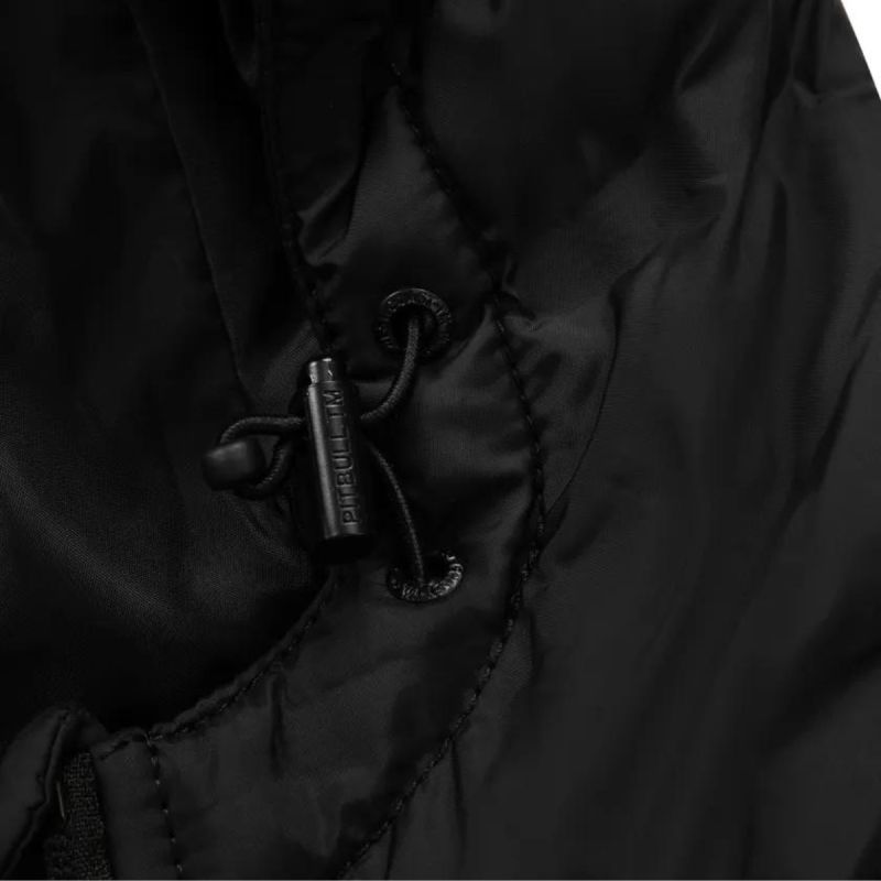 4. Schwarze Herren-Kapuzenweste mit Pitbull-Eclipse-Motiv - 5240129