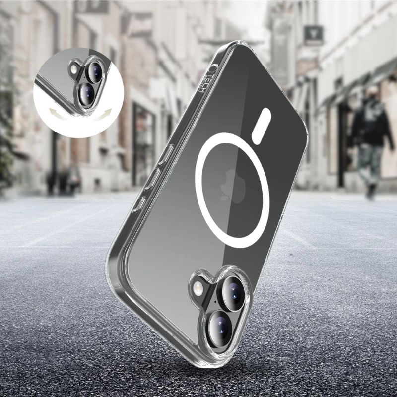 3. Tech-Protect FlexAir Hybrid MagSafe Case für iPhone 17 - Transparent