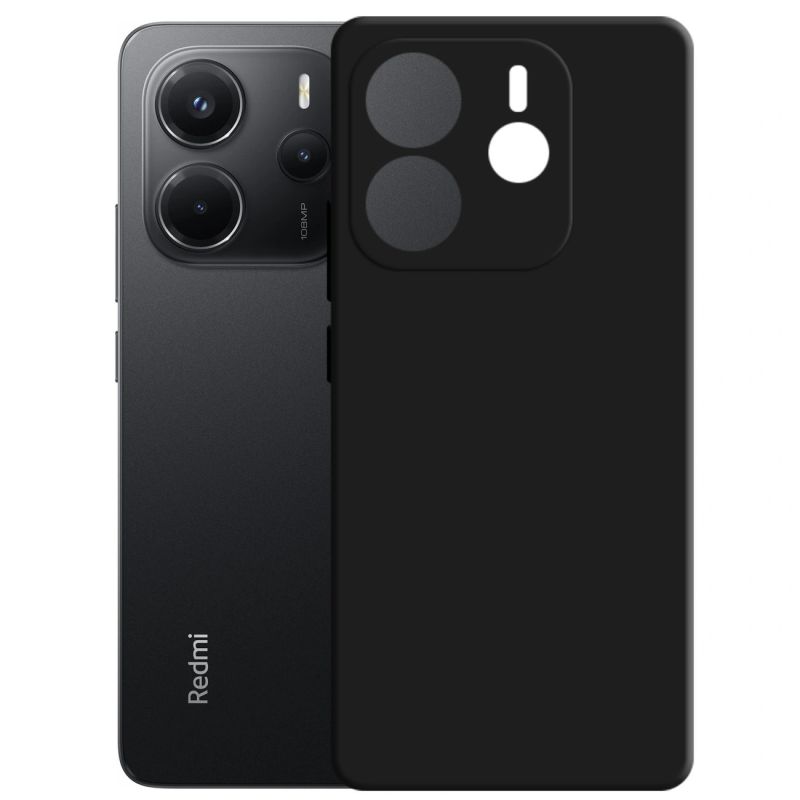 11. 3mk Matt Case Pro Hülle für Xiaomi Redmi Note 14 4G – matt schwarz