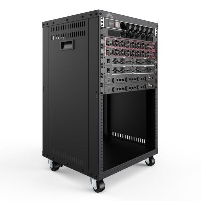 9. Digitus Universal-Geräteschrank, 19 Zoll mit Rollen, 16 HE