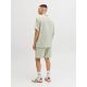 8. Jack&Jones Herren-Streifenshorts JPSTJAIDEN COBA STRIPE JOG SHORTS REG SN 12274413 TEA/STRIPES