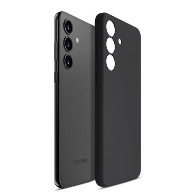 8. 3mk Silikonhülle für Samsung Galaxy S24+ - Schwarz