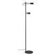 LED-Bodenleuchte LUCA 2x4W Schwarz
