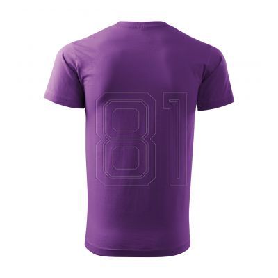 3. Malfini Basic T-Shirt M MLI-12964 lila