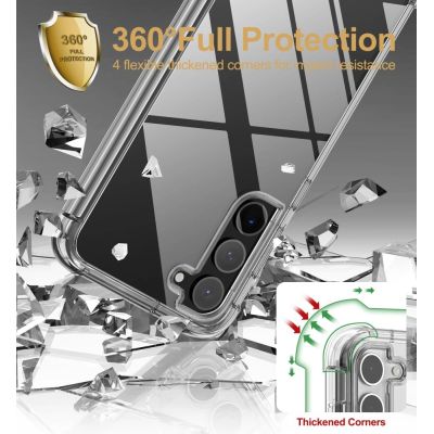 4. Tech-Protect Kevlar-Hülle für Samsung Galaxy S23+ – transparent