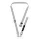 3. Tech-Protect C6S Langes Lanyard für Handys - Grau