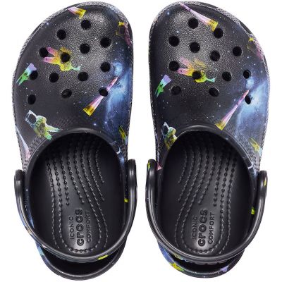 3. Crocs Classic Out Of This World II Clog Jr 206818 001 Flip-Flops