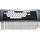 16. HATOR Rockfall 3 TKL Kabellose Tastatur Universal USB + RF + Bluetooth QWERTZ Englisch Weiß