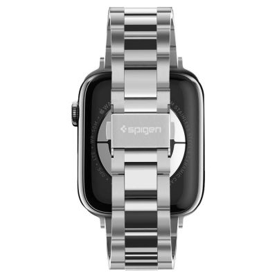9. Spigen Modern Fit Band für Apple Watch 4/5/6/7/8/SE (38/40/41 mm) – Silber