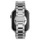 9. Spigen Modern Fit Band für Apple Watch 4/5/6/7/8/SE (38/40/41 mm) – Silber