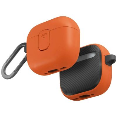 Uniq Clyde Lock Case für AirPods 4 – Orange