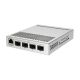 Mikrotik CRS305-1G-4S+IN Netzwerkverbindungen Managed Gigabit Ethernet (10/100/1000) PoE-Unterstützung Weiß