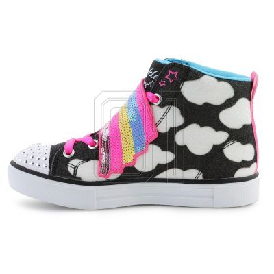 9. Skechers Twinkle Toes shoes: Twinkle Sparks - Shooting Star Jr 314775L-BKMT