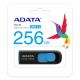 4. ADATA UV128 256 GB USB-Stick, USB Typ-A 3.2 Gen 1 (3.1 Gen 1), Schwarz, Blau