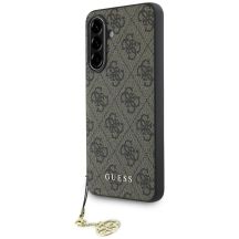 Guess 4G Charms Collection Hülle für Samsung Galaxy A56 - Braun