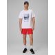 4. Herren-T-Shirt mit Aufdruck, regulär, Größe 4F 4FWSS26TTSHM2783-10S