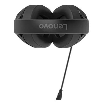 5. Lenovo H110 Gaming-Headset mit Kabel und Kopfbügel, Schwarz