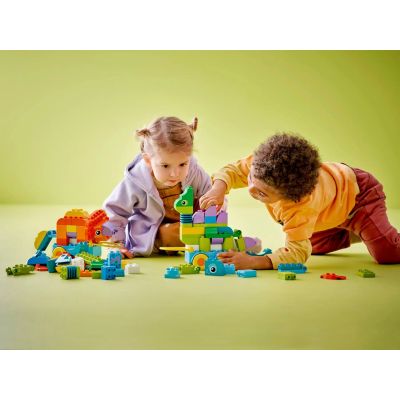 7. LEGO DUPLO 10451 3-in-1 Dinosaurier auf Rädern