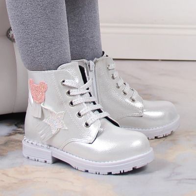 12. Glänzende isolierte Stiefeletten Potocki Jr WOL121C