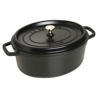 Ovaler Gusseisentopf STAUB 40509-319-0 - schwarz 5,5 l