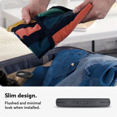 6. Spigen Vault Case für Apple AirTag - Mattschwarz