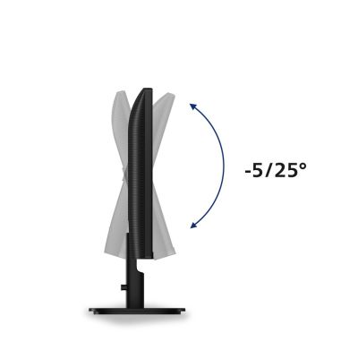 5. Philips Computermonitor der Serie 2000, Modell 24B2N2200/00, 60,5 cm (23,8 Zoll), 1920 x 1080 Pixel, Full HD LCD, Schwarz