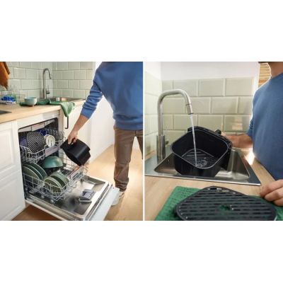 10. Bosch Air Fryer MAFS2462B fettfreie Fritteuse (2000W; 6,1l)