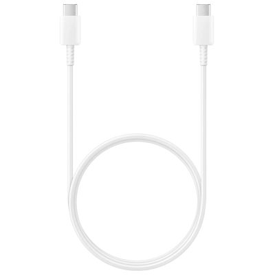 Samsung EP-DA705BWE USB-C - USB-C 3A Kabel 1m (OOB Bulk - Ersatzverpackung) - weiß
