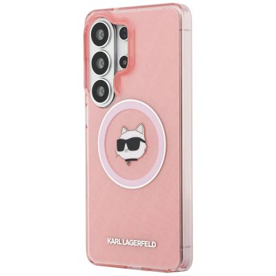 2. Karl Lagerfeld IML Repeated Choupette MagSafe Hülle für Samsung Galaxy S26 Ultra - Pink
