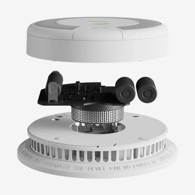5. X-Sense SC07 Rauchmelder mit fotoelektrischen Reflexionssensoren, vernetzbar, drahtlos