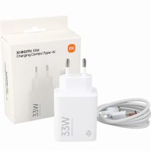 Xiaomi MDY-16-EF 1xUSB-A 33W Wandladegerät mit 3A USB-C Kabel - Weiß